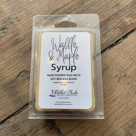 Wax Melts 6pc 2.75oz, Waffles & Maple Syrup