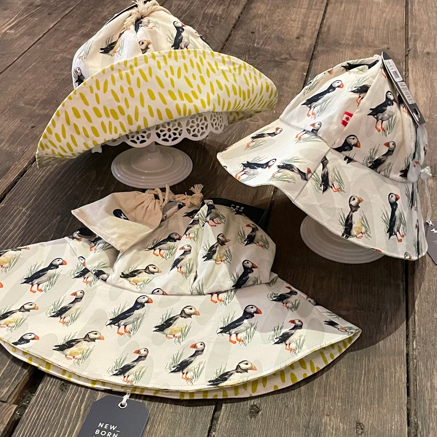 Newbornlander Summer Hat Puffin Pals