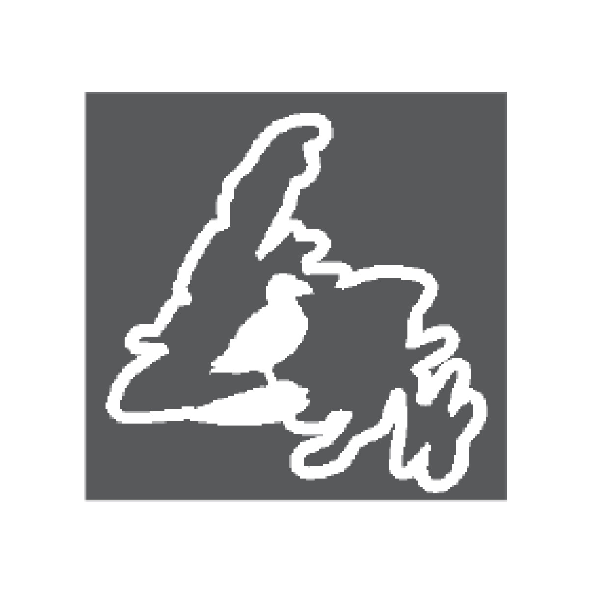 Decal, NL Map with Full Puffin-White
