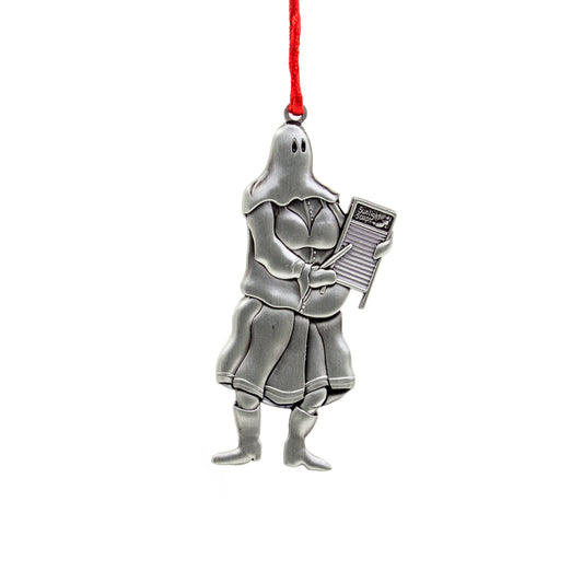 Ornament, Pewter, Mummer & Washboard
