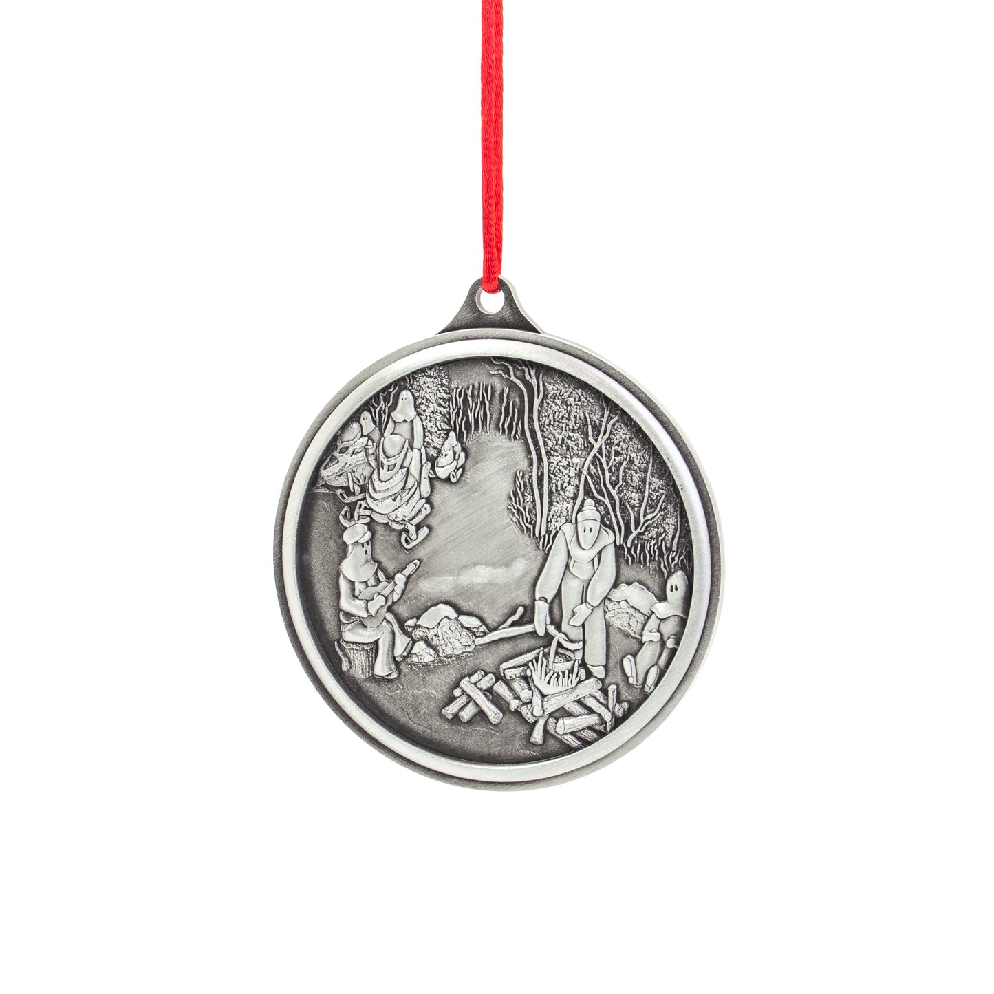 Pewter Ornament, NL Mummers, Skidoos & A Boil Up