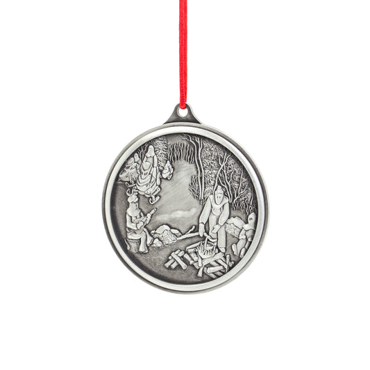 Pewter Ornament, NL Mummers, Skidoos & A Boil Up