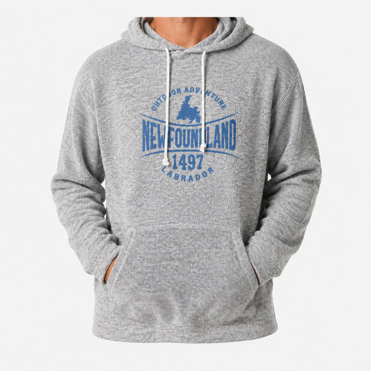 Victoria French Terry Hoodie, Glacier Blue