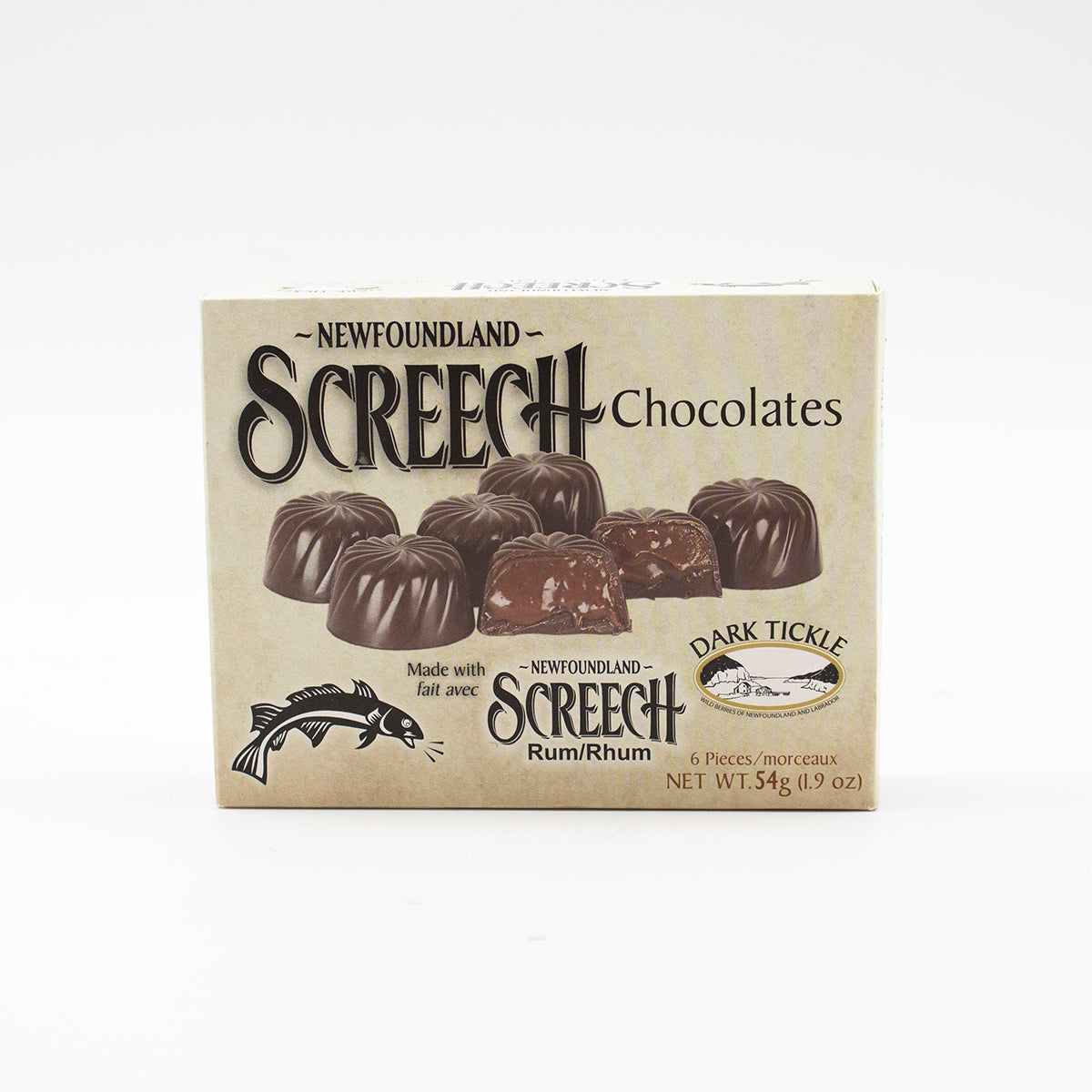 Screech Chocolates 6pc