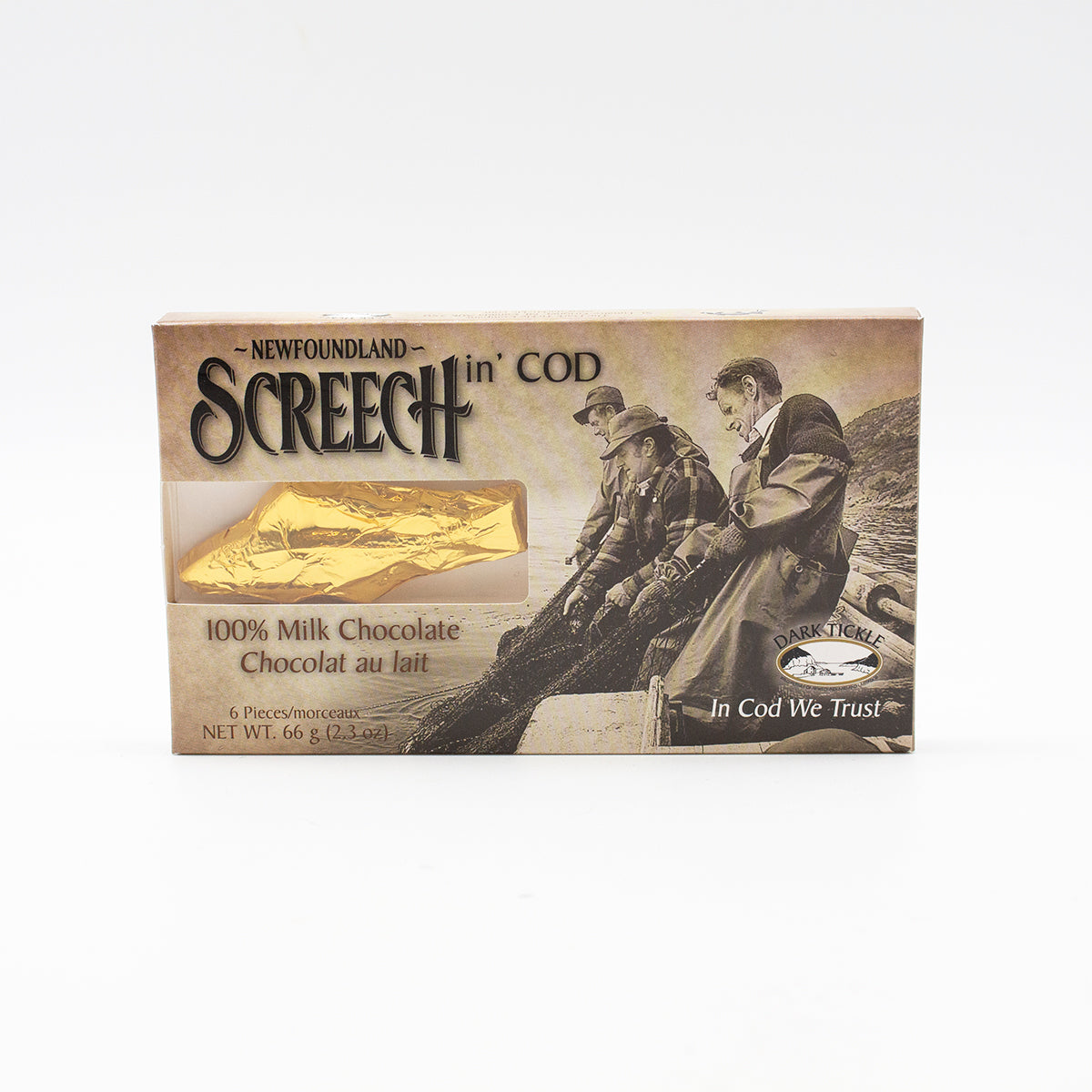 Screechin' Chocolate Cod 6pc