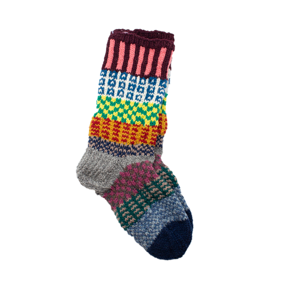 Handmade Wool Crazy Socks