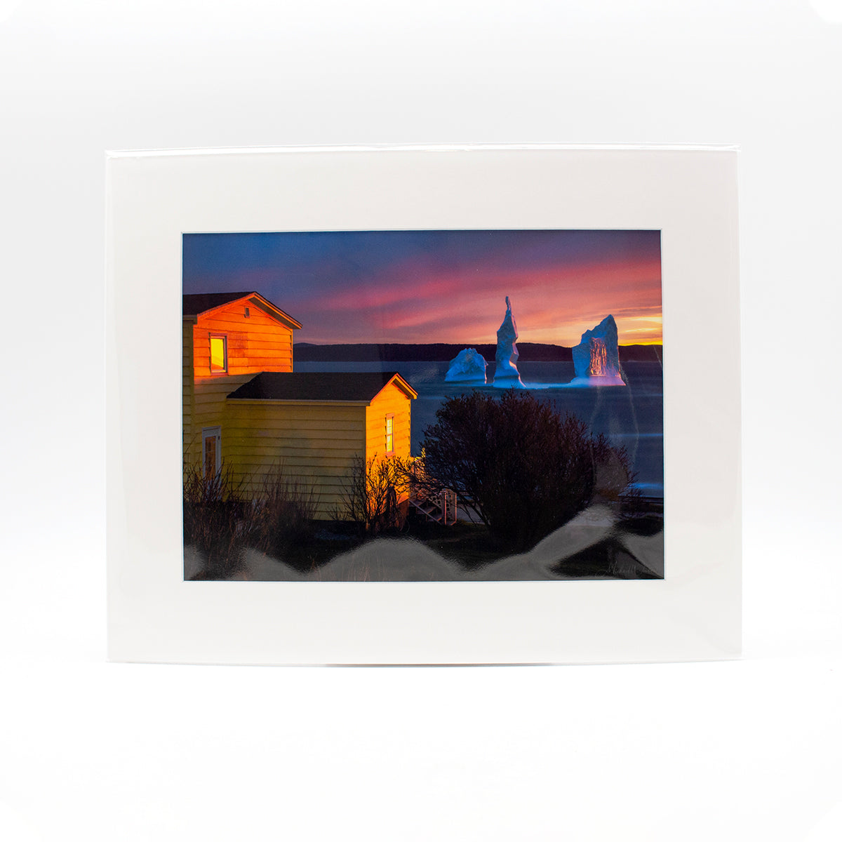 Photograph "Upper Amherst Cove Sunset" 11x14 Matted