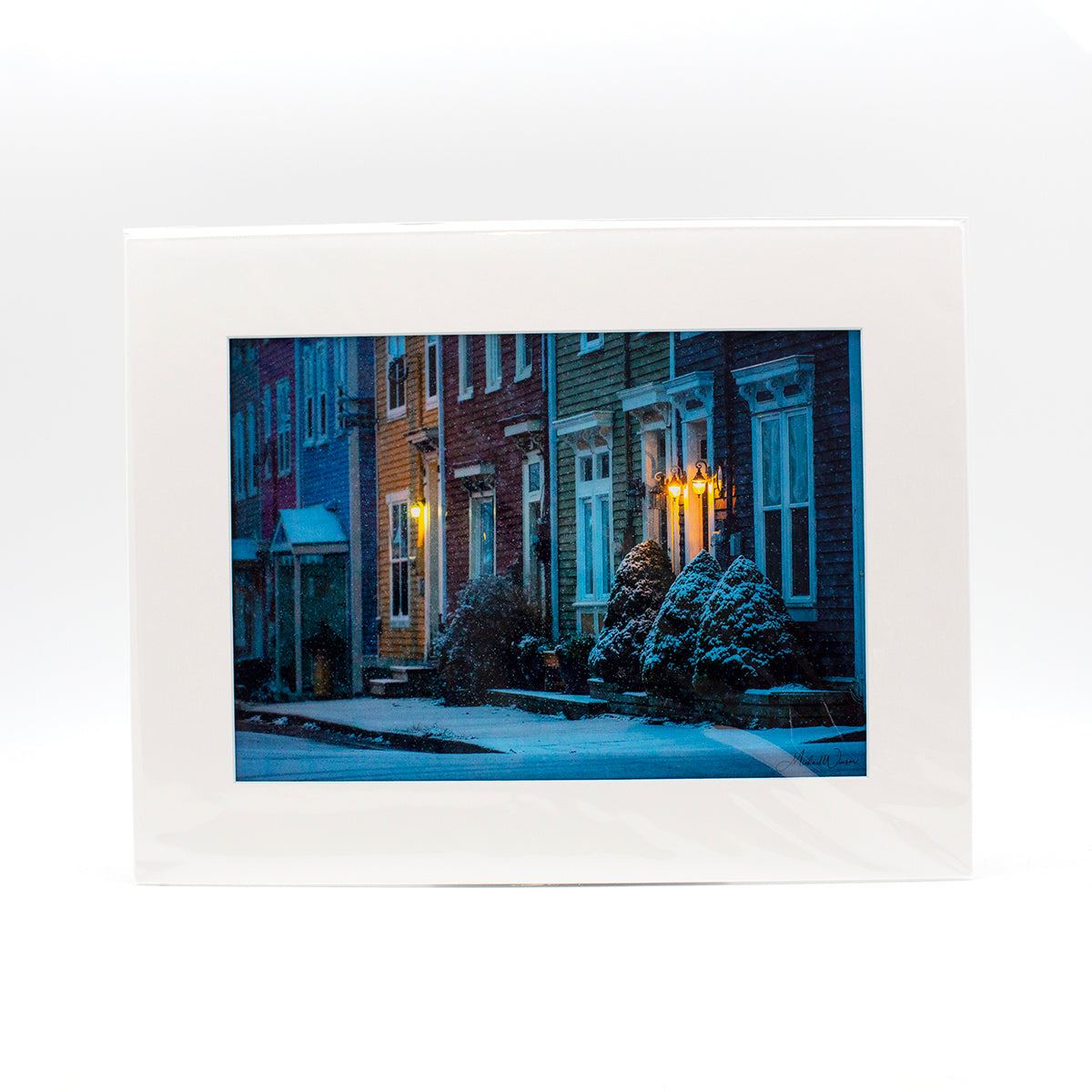 Photograph "St. John's Snowfall" 11x14 Matted