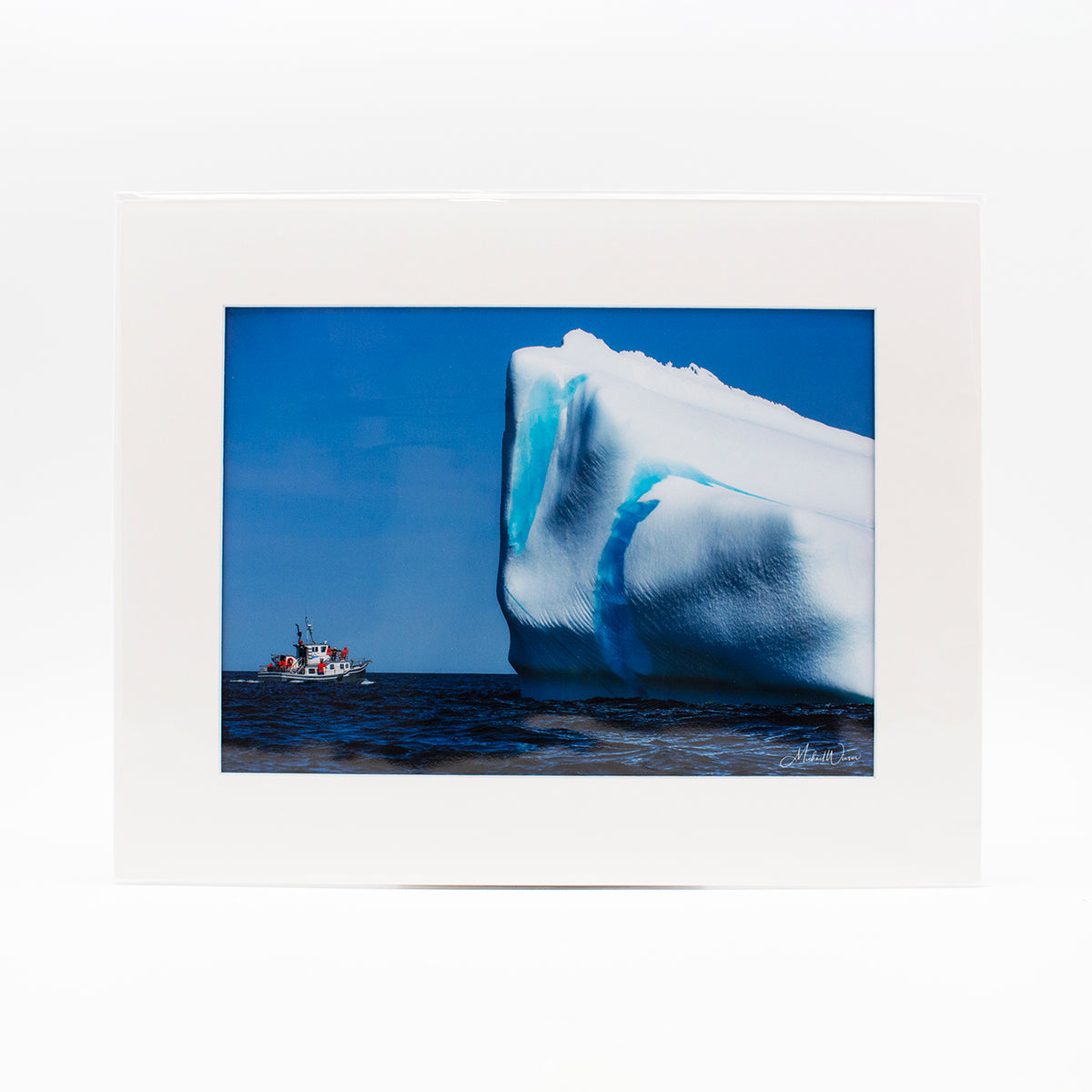 Photograph "Iceberg Alley" 11x14 Matted