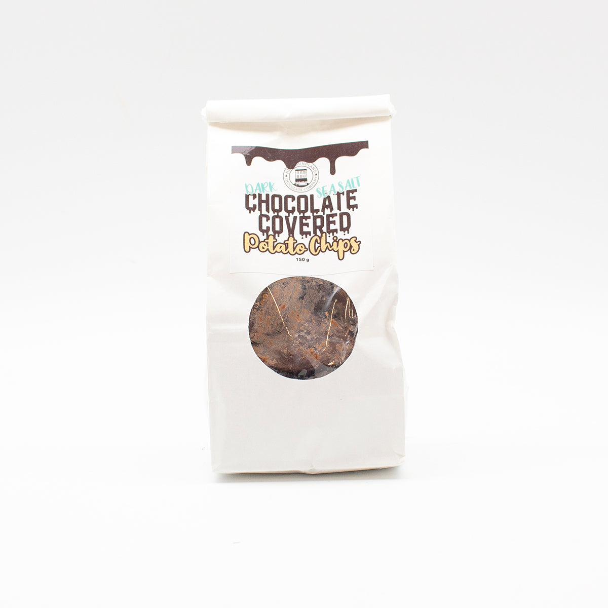 Dark Chocolate Drizzled Potato Chips by The Newfoundland Chocolate Company