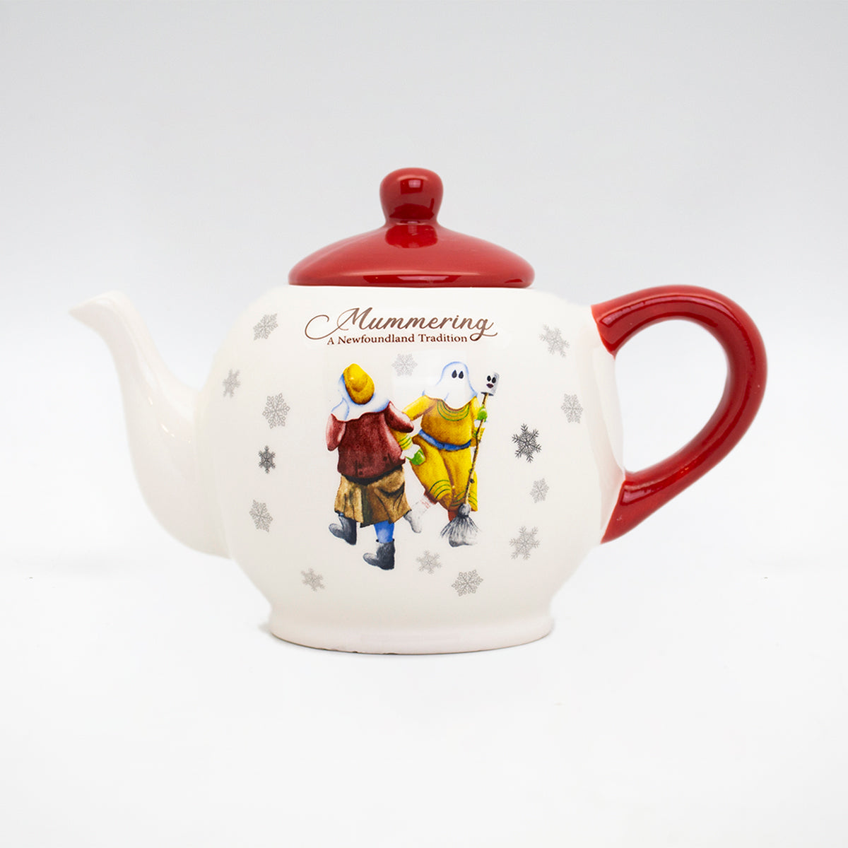 Mummers Ceramic Tea Pot