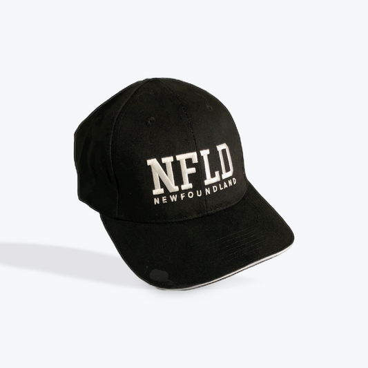 NL-76729, Baseball Hat, NFLD, Black