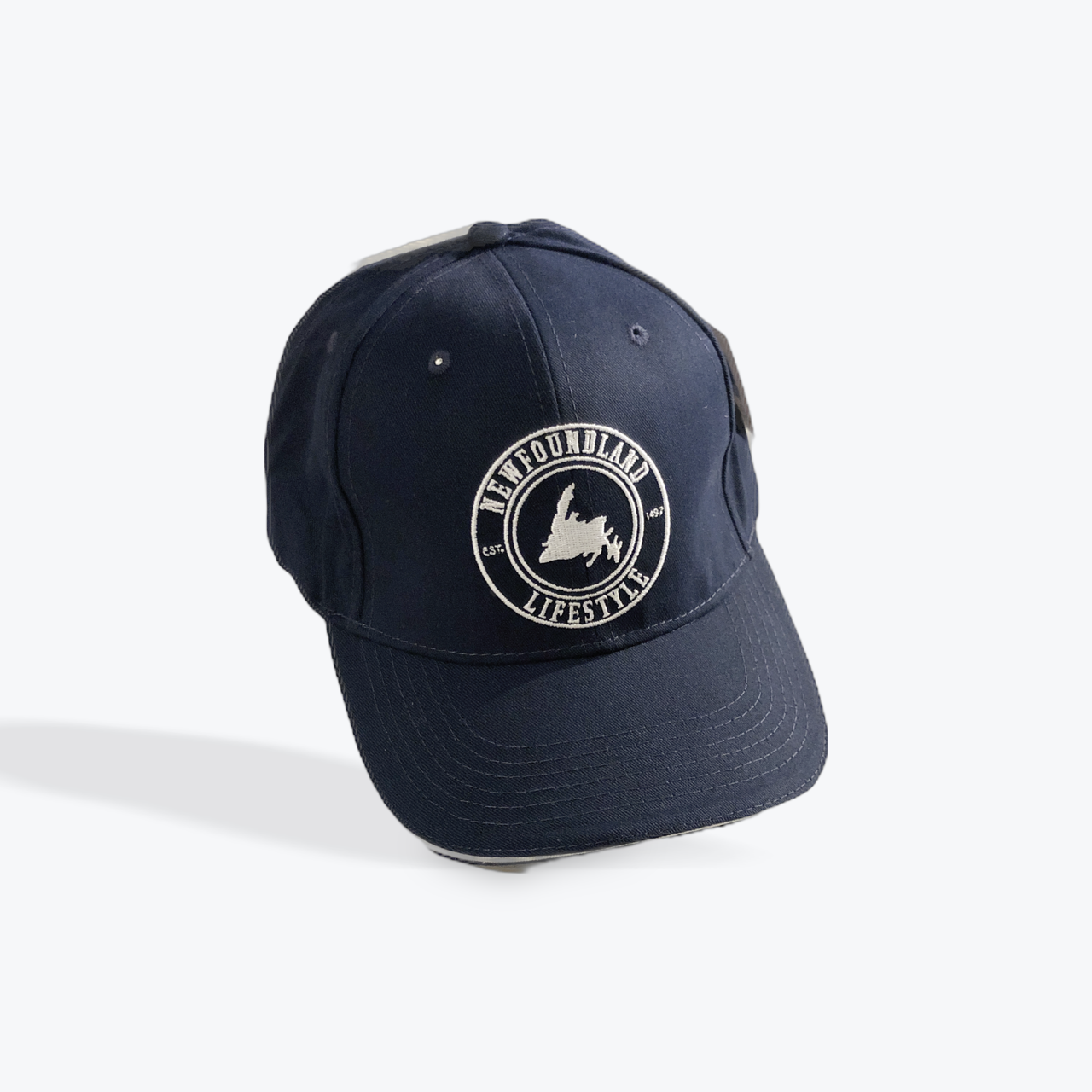 NL-76730, Base Ball Hat, Newfoundland Lifestyle, Navy