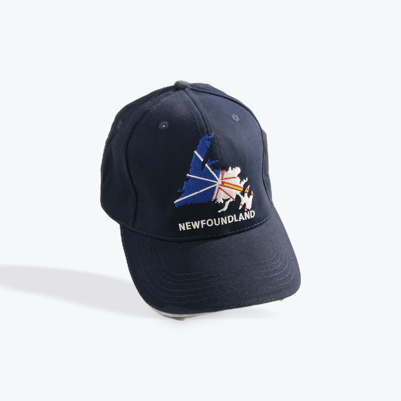 NL-76910, Baseball Hat, NL Flag in Map, Navy