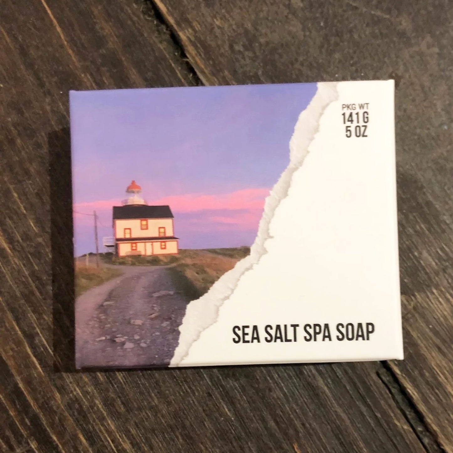 Sea salt Spa Soap Ferryland by RAW Island Botanicals