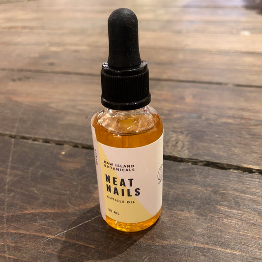 Neat Nails, Cuticle Oil by RAW Island Botanical 30ml