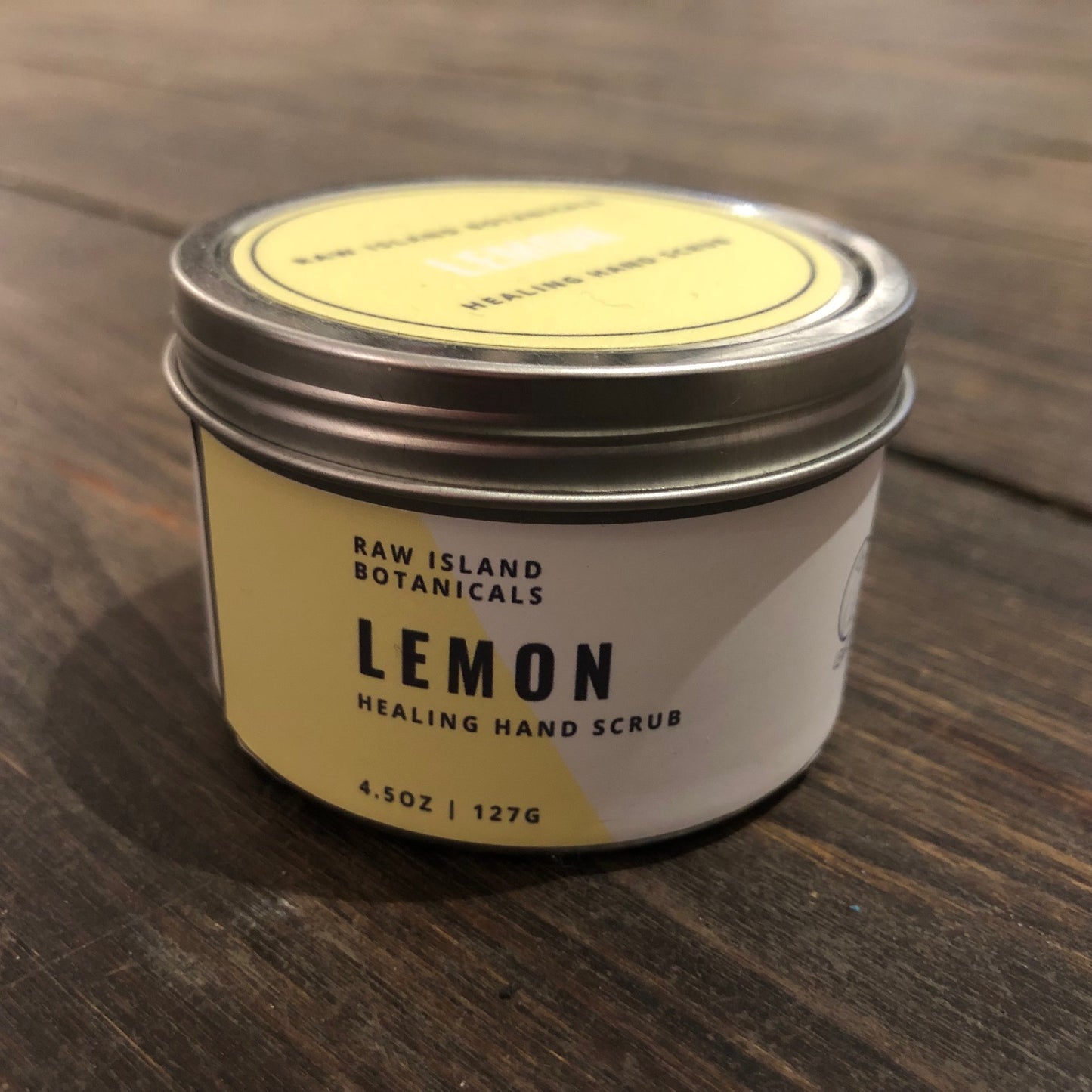 Healing Hand Scrub, Lemon by RAW Island Botanicals