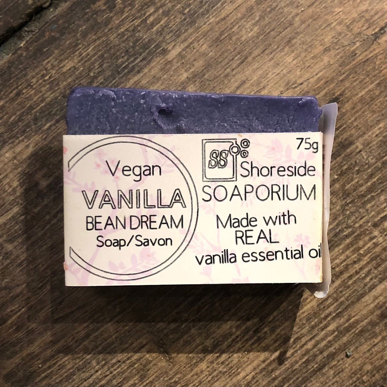 Shoreside Soaporium 100% Vegan Soap- Vanilla Bean Dream