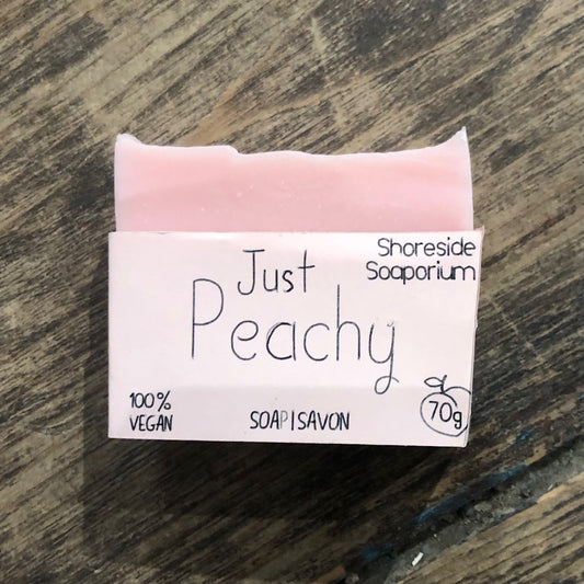 Shoreside Soaporium 100% Vegan - Just Peachy