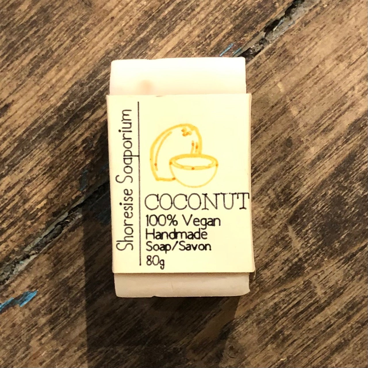 Shoreside Soaporium 100% Vegan Soap-Coconut