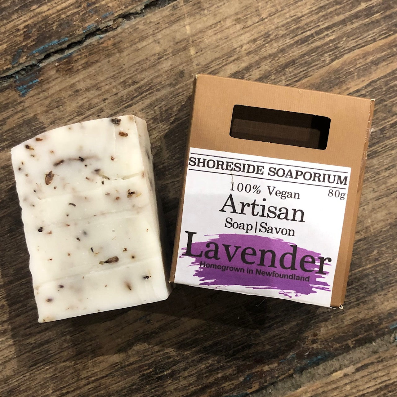 Shoreside Soaporium 100% Vegan Soap - Lavender