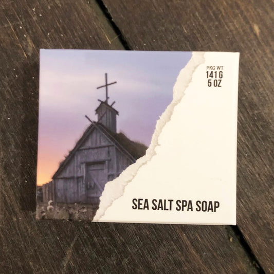 Sea Salt Spa Soap L'Anse Aux Meadows by Raw Island Botanicals