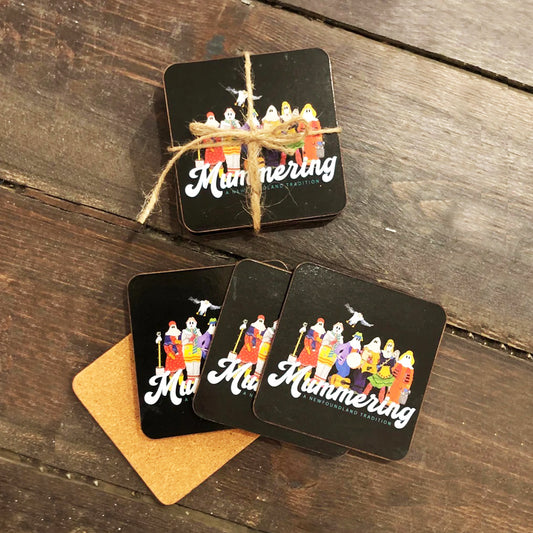 Coasters, Mummering, A Newfoundland Tradition 4pk