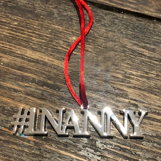 NL-281906 Tree Ornament Pewter #1 Nanny